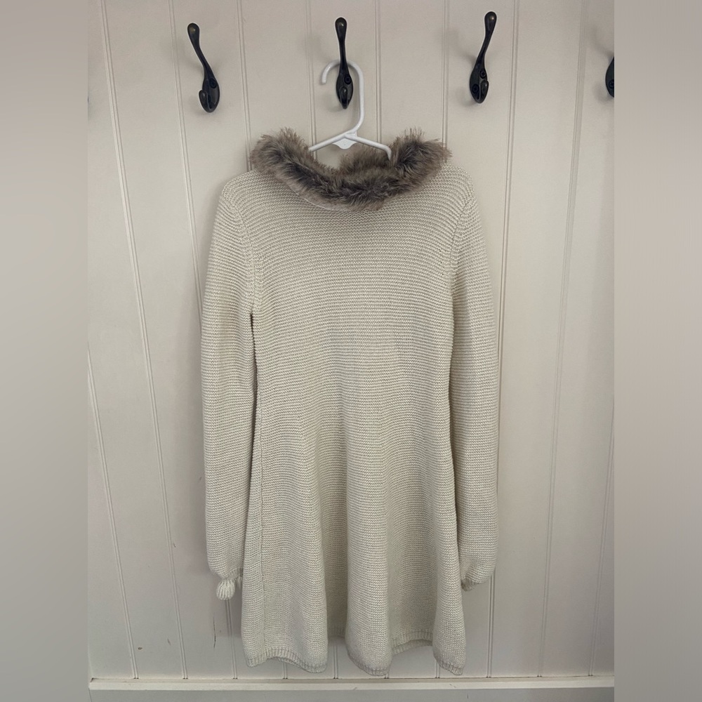 Tahari girls sweater dress